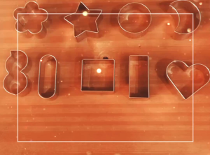 Cetakan kue kacang putri salju cetakan Choki cutter