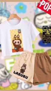 Labubu trends terno sets for kids age 1-15yrs old