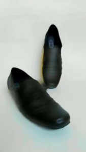 Sepatu Pria Kulit asli Pantofel Casual Kerja Kantor Formal Slip On Santai Keren Hitam