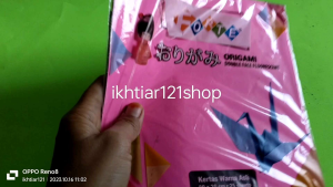 BISA COD Kertas Lipat (origami)Forte 20x20 Cm 5 pack per pak isi -25 lbr