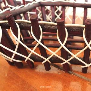 กระเช้าผลไม้ กระเช้าของขวัญ กระเช้าเถาวัลย์ งานแฮนด์เมด สไตล์มินิมอล