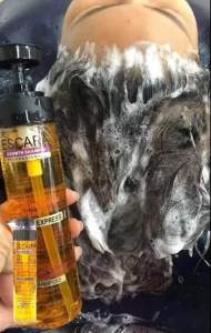 ESCARA แชมพูเร่งผมยาวช่วยลดผมร่วง - บำรุงรากผม - กระตุ้นการงอกใหม่ของเส้นผม