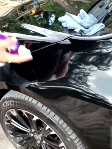 hydro gloss 250ml with free 20ml armor towel and sponge