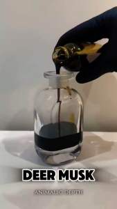 Authentic (BLACK DEER MUSK NAFA) kasturi kijang 100% genuine. himalaya kasturi kijang with certificate of Authentication