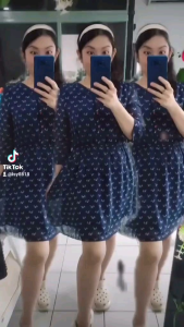 dress biru