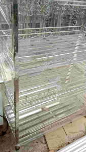Kệ 4 tầng hộp.Inox 304 dày dặnkích thước 50x100cm.