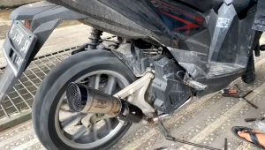 Knalpot R9 H2 & Tameng Ninja250/CBR250/R25/MT25