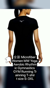 Microfiber Women Mzuno 52@ sport T-shirt Gym Yoga Trainning Running Sport T-shirt