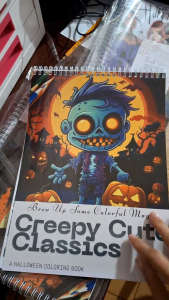 Halloween Coloring Book For Kids and Adult