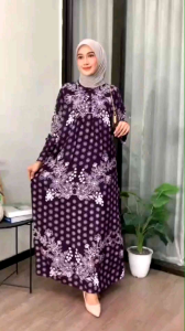 NAIRA gamis Gamis Rayon diamond Super Premium Dress Panjang Syari Elegan Batik Modern Wanita Muslim Adem Tebal Nyaman
