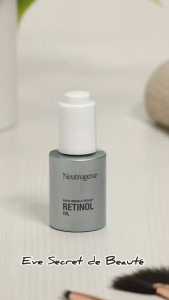 Neutrogena Retinol Face Oil .3% Concentrated Rapid Wrinkle Repair Daily Anti-Aging Face Serum to Fight Fine Lines Deep Wrinkles & Dark Spots 1.0 fl. oz