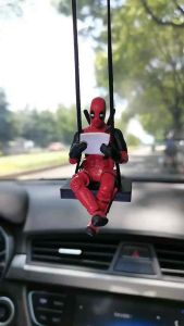 Deadpool Car Rearview Mirror Pendant Car Hanging Decoration