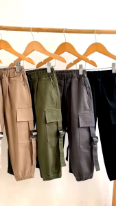 Minicottons Celana Chinos Kargo Anak Laki-laki Usia 1-12 Tahun / Celana Panjang Anak