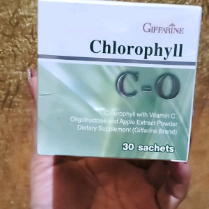 คลอโรฟิลล์  ขับสารพิษ CHLOROPHYLL คลอโรฟิลล์ ของแท้ 100% 1 กล่องมี 30 ซอง