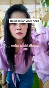 Aesthetich colourful kemeja crop top // model baju ala korea