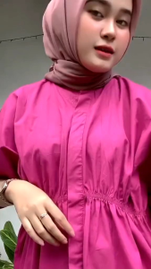 ALYA SHIRT Kemeja Kerut-Wanita Atasan Wanita-Kemeja Wanita