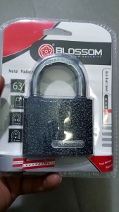 Ổ KHOÁ BLOSSOM ĐEN 4 PHÂN 5 PHÂN 6 PHÂN [CHÍNH HÃNG]