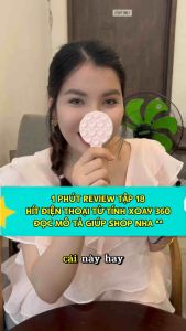 [ĐỌC MÔ TẢ] Miếng Hít Điện Thoại Hít Từ Tính Silicone Xoay 360 - Tặng Vòng Trợ Hít