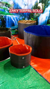 Kolam Terpal Karpet Talang D100 T45 Bahan A20 Korea Import Praktis Langsung Pakai