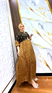 DASTER DRESS KOMBINASI BAHAN RAYON TEBAL / DASTER BUMIL BUSUI TERBARU 2025