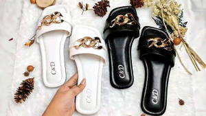 C & D DEKKA Sandal Teplek Wanita BIG SIZE 37-44