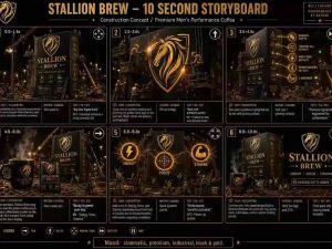 STALLION BREW Energy Stimulant Focus Coffee Mens Performance coffee