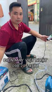 Máy bơm nước mini 12V chìm dành cho máy cắt rãnh tường 1 lưỡi 2 lưỡi 5 lưỡi và bể cá lực đẩy 15m công suất 60W lưu lượng 8 lít/phút - Hàng loại 1 - Điện máy Việt Nhật