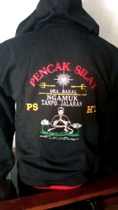 Hoodie Bordir PSHT Simpel Terbaru - Hoodie Bordir PSHT Pria-Wanita