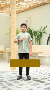 BAJU KOKO ANAK BAHAN KATUN MADINA PREMIUM