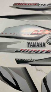 Bộ tem Jupiter MX màu xám đen hàng nhập Thái Lan 3 lớp chất lượng cao dành trang trí riêng cho dòng xe này tem 3 lớp màu sắc rất đẹp và bền giá bán cực tốt bán lẻ như bán sỉ liên hệ gặp hải Địa chỉ
