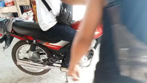 Honda Supremo 150 Chicken Pipe Pure Stainless