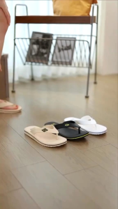 COD - Sendal Jepit Pria Santai LGH Fashion Korea Kece Karet Ringan Keren Kekinian  mix red sandal & sandal jepit
