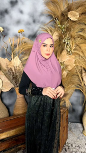 AL FAEZYA - JILBAB BERGO TALI SIRIA YUKI S JERSEY AIRIS BY ALFAEZYA HIJAB
