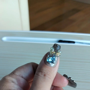 (FREE TOOLKIT ) 10 PCS PRESS ON NAILS. HANDMADE NAILS SIZE S