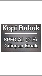 Kopi Bubuk Special Gilingan Emak (GE) 1kg