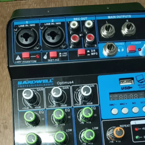 Mikser Hardwell Optimus4: Mikser DJ Profesional