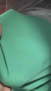💚 Vải Poly Trơn Bóng – Màu Xanh Lá – Khổ 1m5 | Bán theo mét