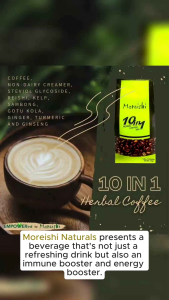 Moreishi 10 in 1 Herbal Coffee mix 15 sachets