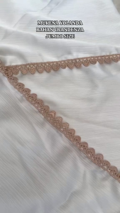 Mukenah Yolanda + Free Tas Mutiara