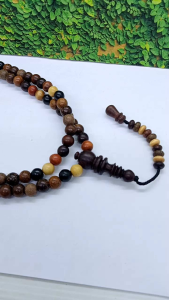 tasbih kayu 9 macam kayu bertuah kayu langkah A529
