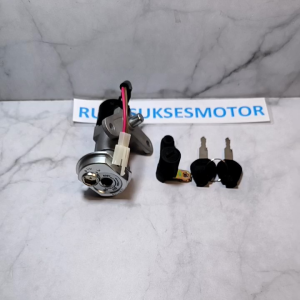 Kunci Kontak Set Assy & Sadel Jok Belakang Mio Soul Karbu Fino