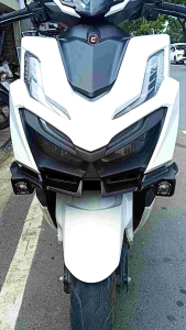 Honda click 160/samurai 155i air scoop bracket