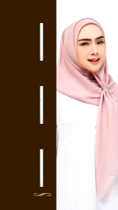 Hijab Segi Empat Bahan Voal Premium