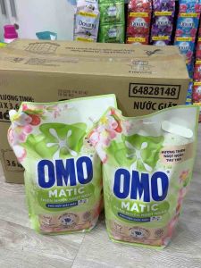 Nước Giặt Omo Matic 36KG Hương Thiên Nhiên Ngọt Ngào Comfort MỚI Cho Cửa Trước và Cửa Sau