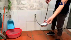 Bát sen tắm chống vỡ siêu bền tay vòi sen mạ crome cao cấp