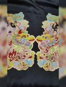 TEMPELAN IMLEK NAGA ANAK / TEMPELAN PINTU IMLEK TIMBUL / HIASAN DINDING IMLEK MEIMEI KOKO / TIN7324