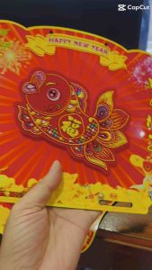 Bìa gỗ cá chép treo block lịch 2026  tranh treo tường cao cấp ( 20x30 ).