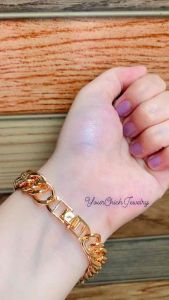 GELANG XUPING GOLD RANTE TEBAL BESAR ANTI LUNTUR AKSESORIS FASHION WANITA