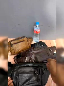 Tas selempang pria terbaru tas kulit Garut bahan premium res6