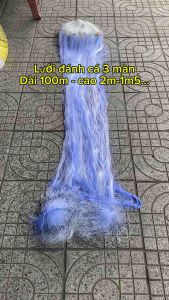 Lưới bắt cá 3 màn Thái Lan Lưới đánh cá dài 100m và nửa treo 50m cao 2m 15m 12m... Fishing Câu Cá Đi Câu